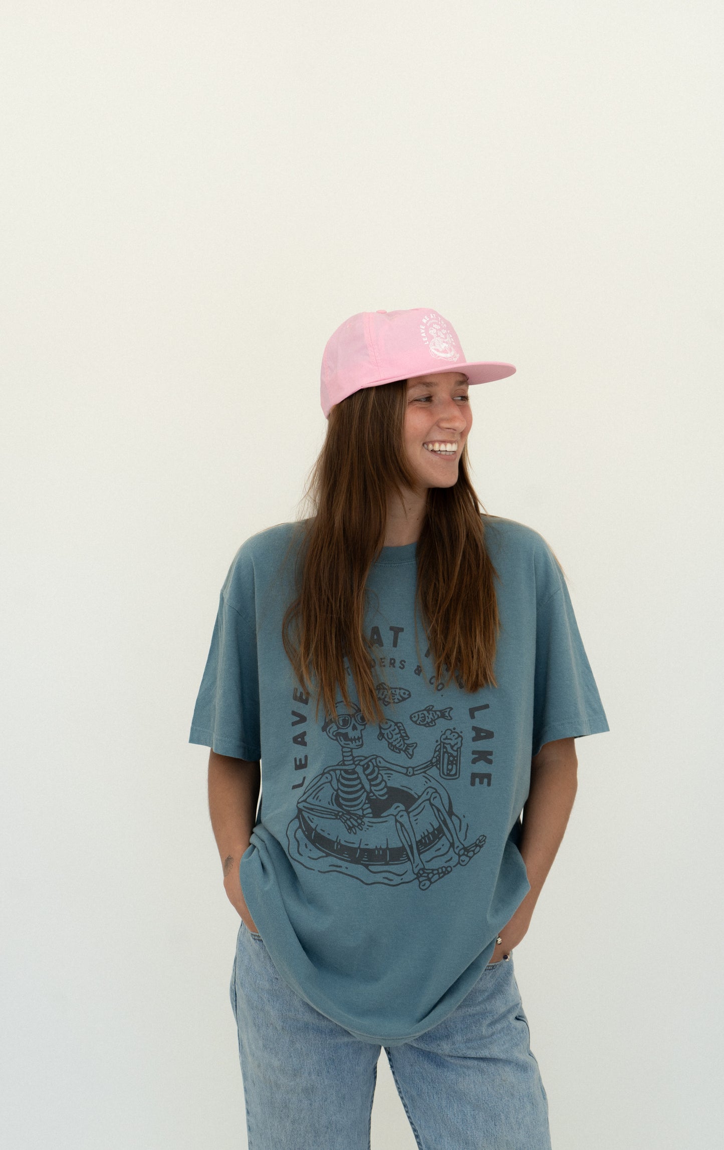 Leave Me at the Lake Surf Cap
