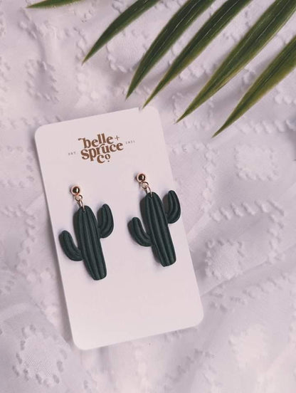 Cactus Dangle Earrings