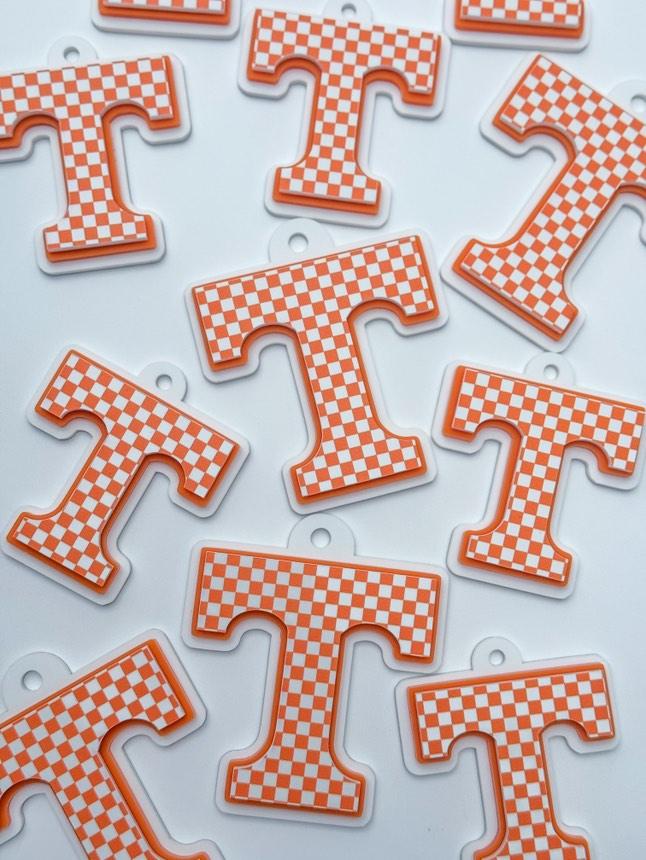 Tennessee Vols Checkered Keychains