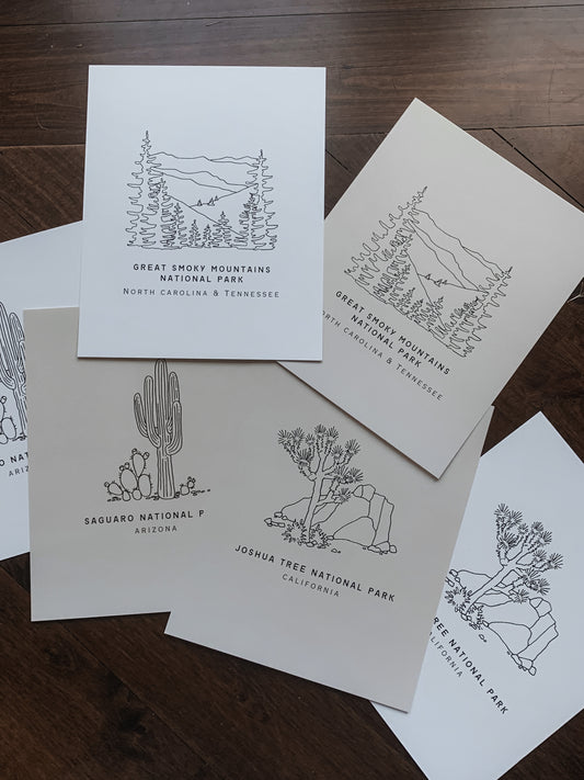 National Parks Prints