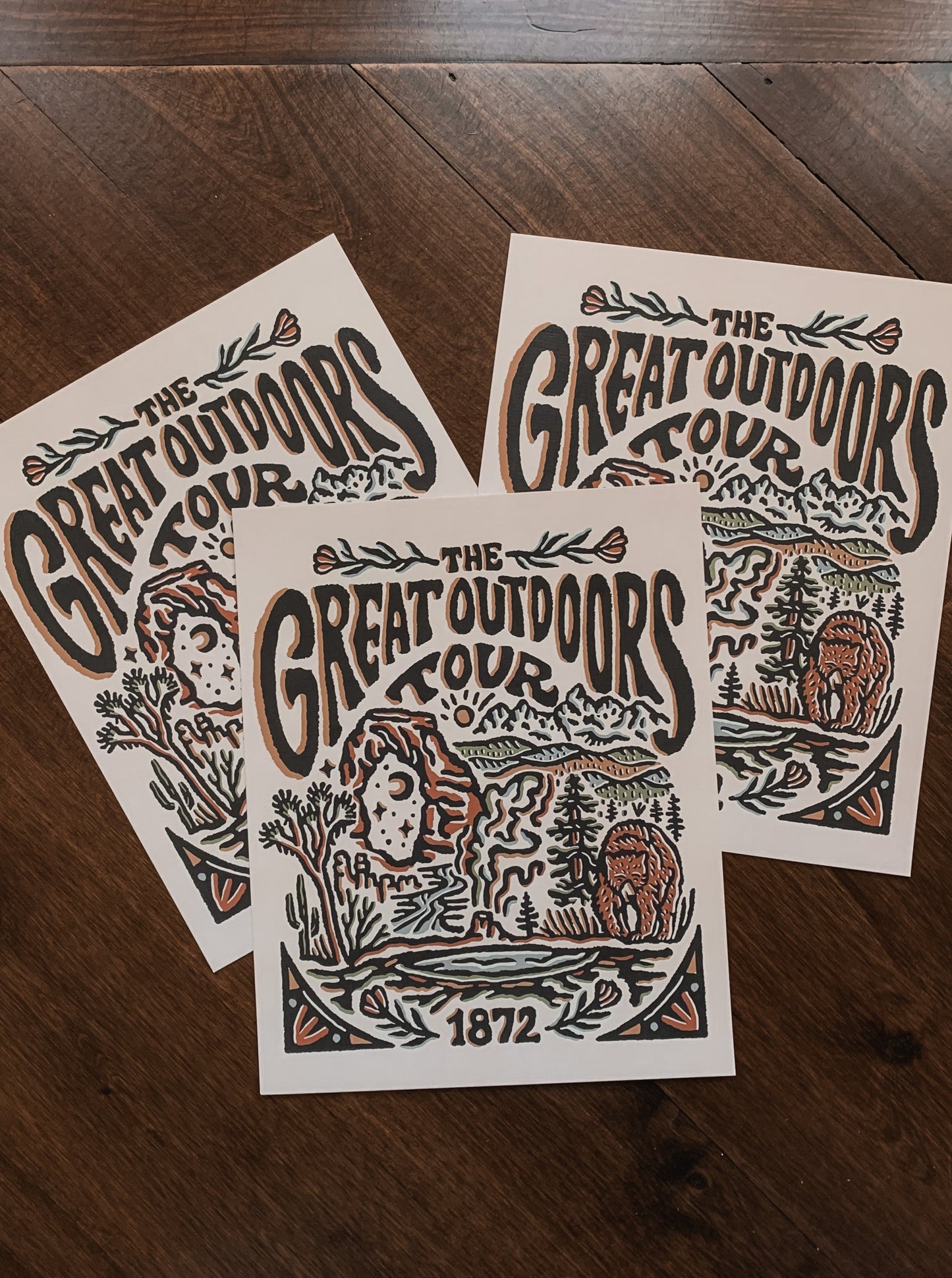 The Great Outdoor Tour Print