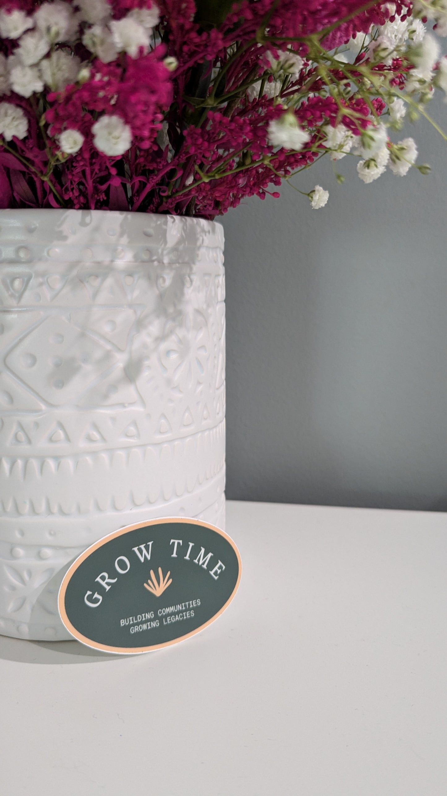 Grow Time Stickers