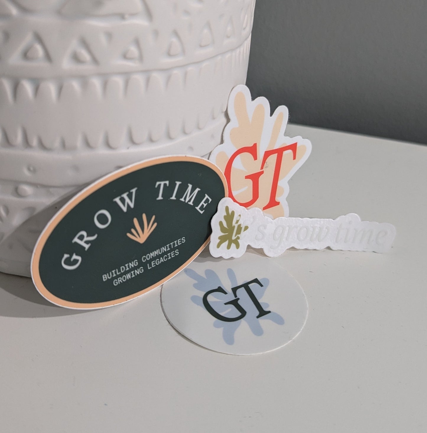 Grow Time Stickers