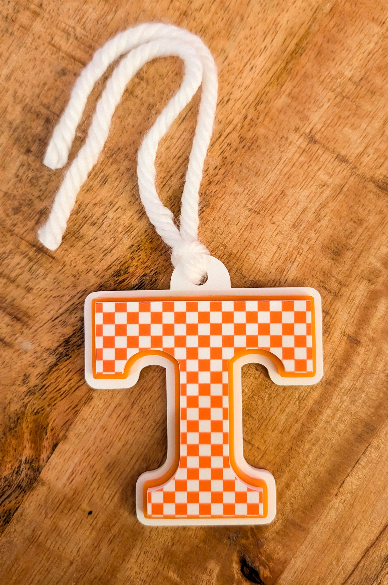 Tennessee Power T Checkered Ornament