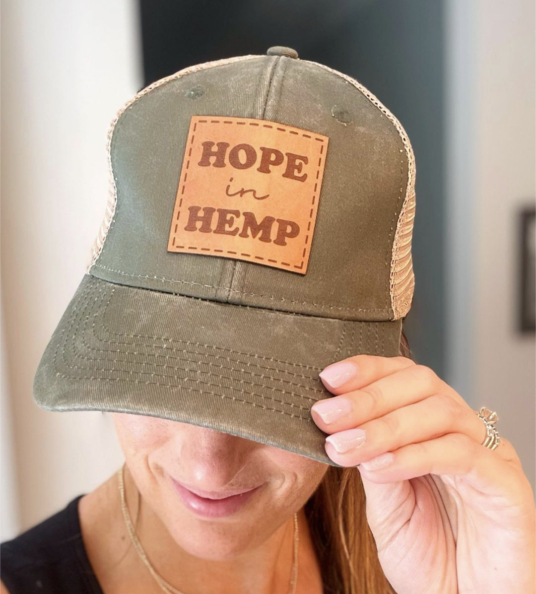 Hope in Hemp Hat - PREORDER