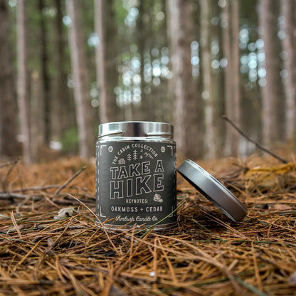 TAKE A HIKE Candle