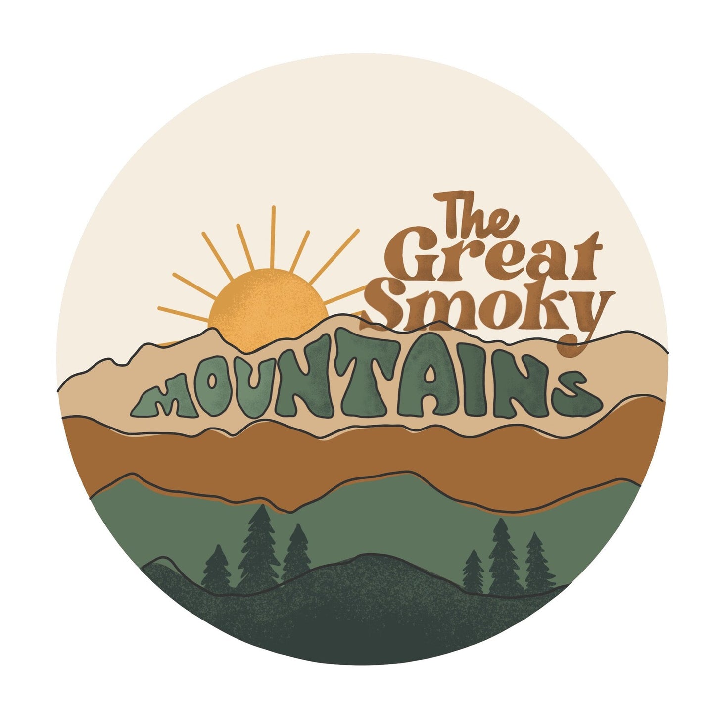 Great Smoky Mountains National Park Sticker