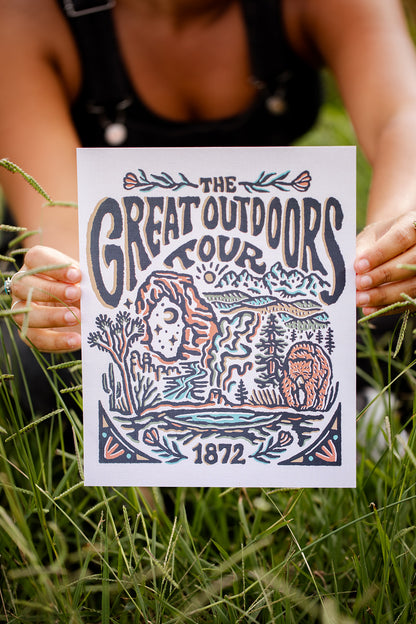 The Great Outdoor Tour Print