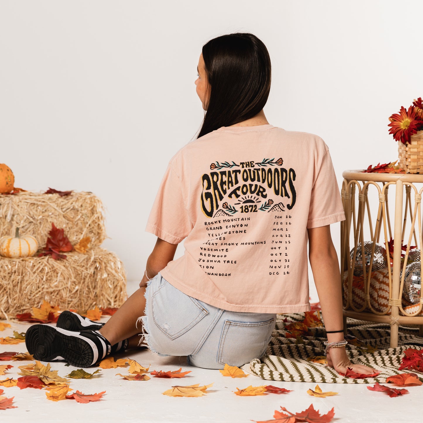 The Great Outdoors Tour Cropped Tee